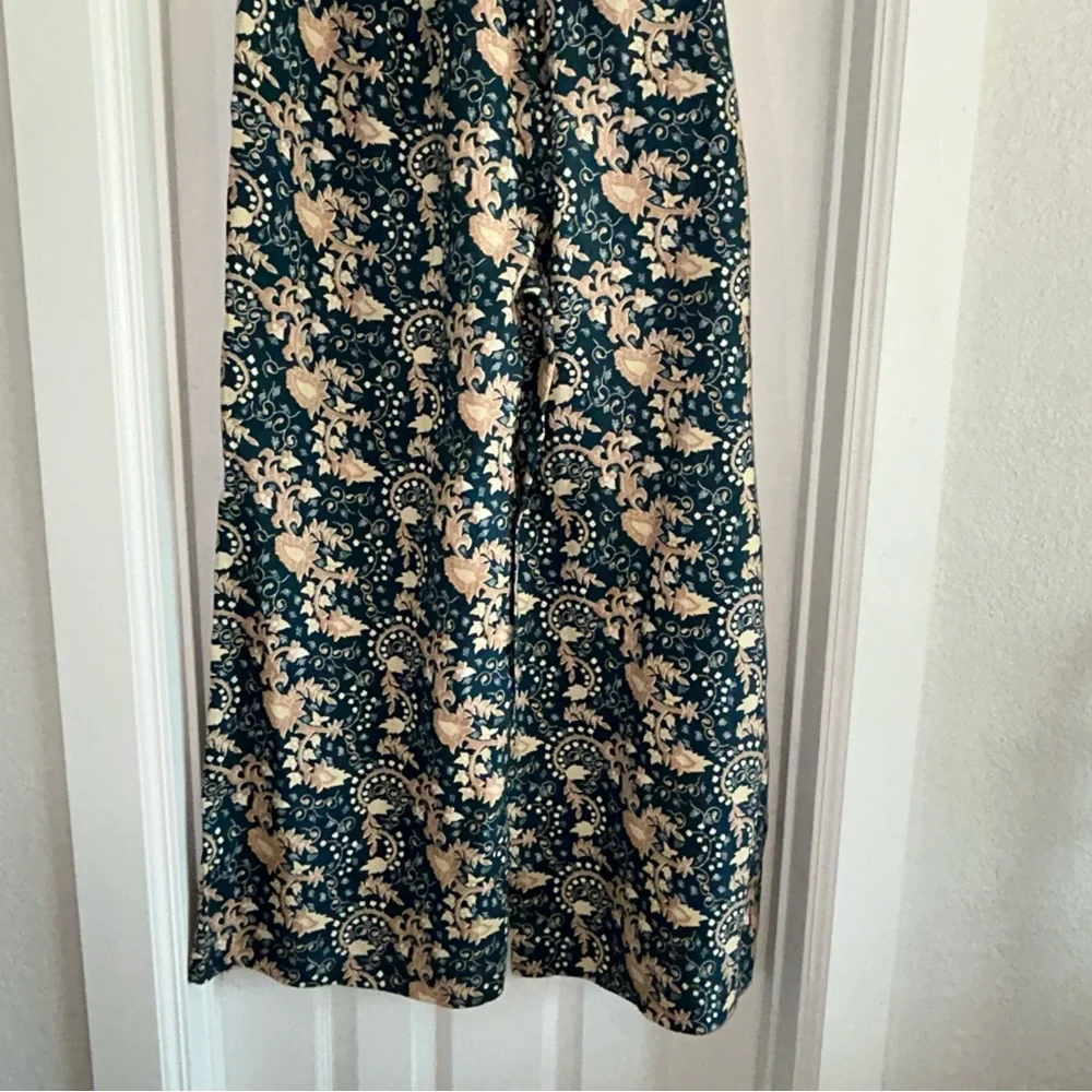 Wrap‎ London pants Size 14, 100% linen, Wide Leg